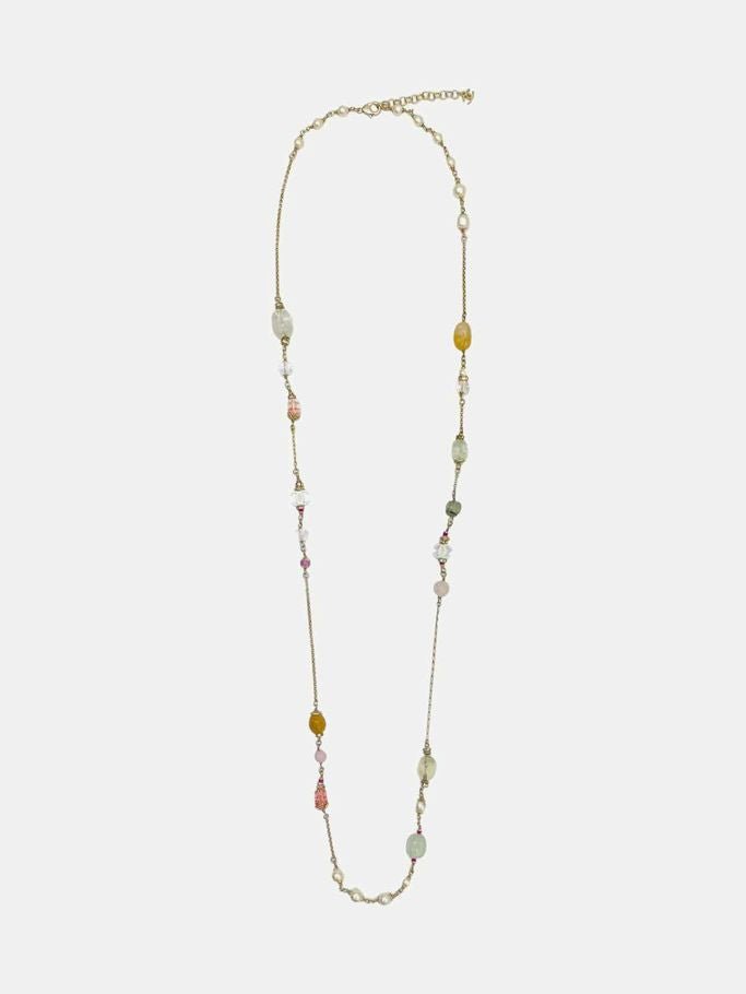 Pre - loved CHANEL CC Fashion Earrings & Necklace at Reems Closet