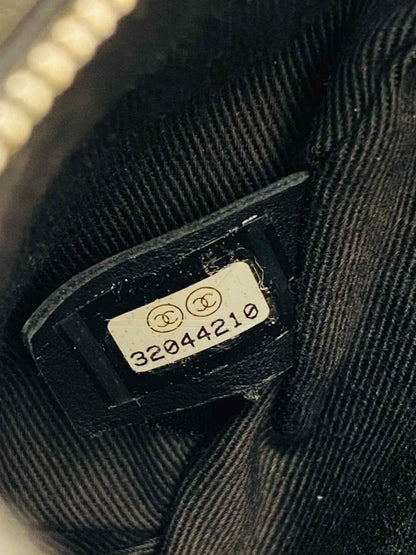 Pre - loved CHANEL Classic Black Quilted Belt Bag at Reems Closet