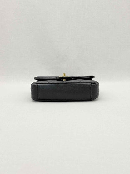 Pre-loved CHANEL Classic Black Quilted Shoulder Bag at Reems Closet