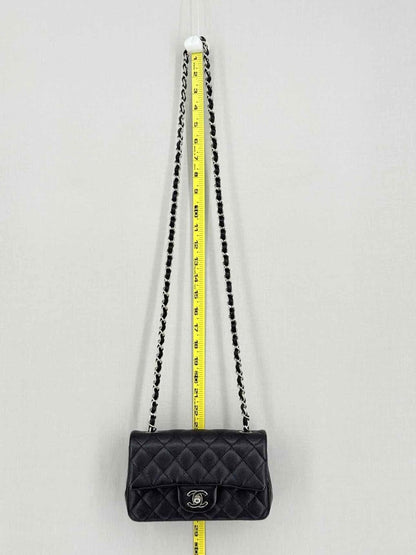 Pre-loved CHANEL Classic Black Quilted Shoulder Bag at Reems Closet