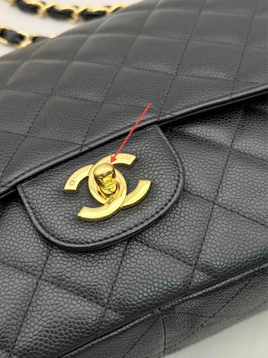 Pre-loved CHANEL Classic Black Quilted Shoulder Bag at Reems Closet