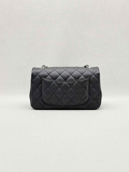 Pre-loved CHANEL Classic Black Quilted Shoulder Bag at Reems Closet