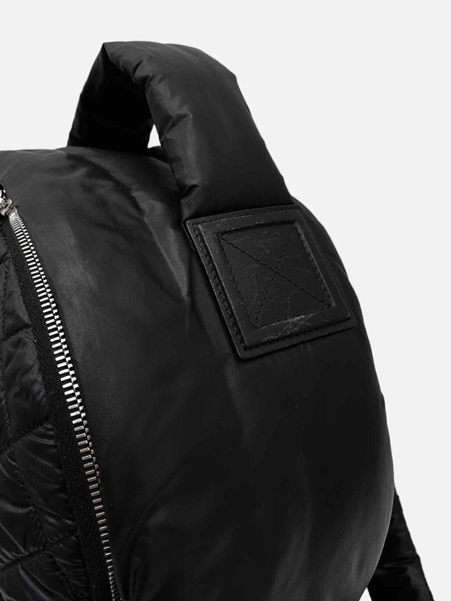 Pre - loved CHANEL Coco Cocoon Black Quilted Backpack at Reems Closet