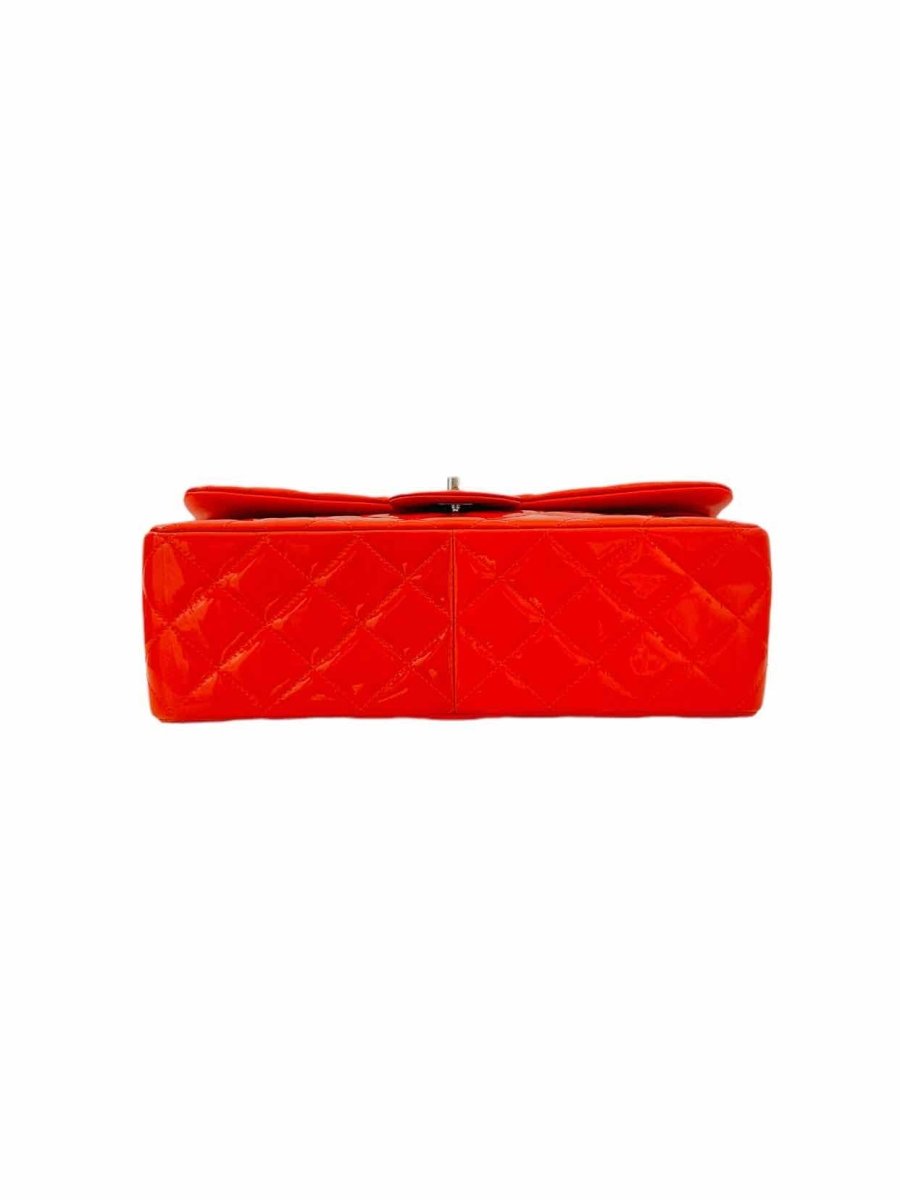 Pre-loved CHANEL Double Flap Red Shoulder Bag at Reems Closet