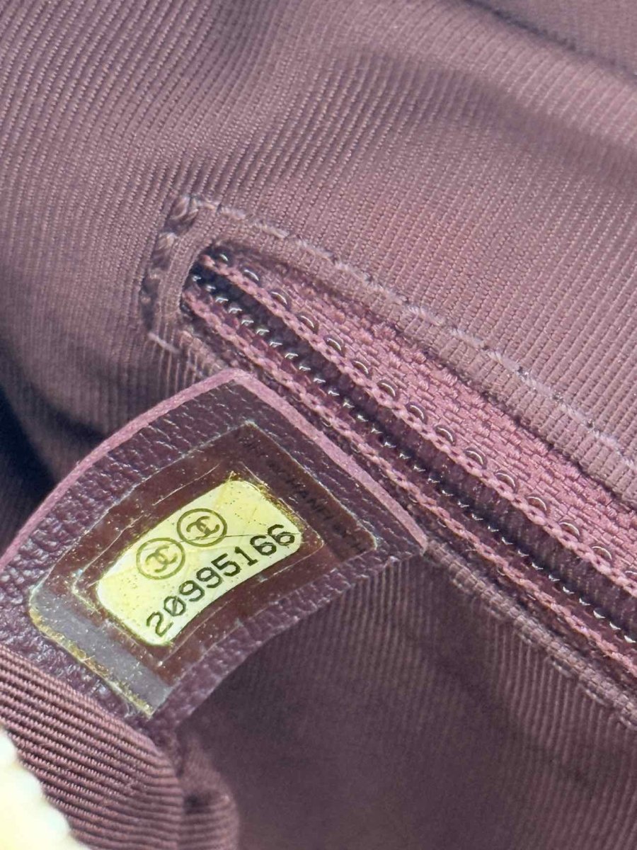 Pre - loved CHANEL Easy Flap Gold Chevron Shoulder Bag at Reems Closet