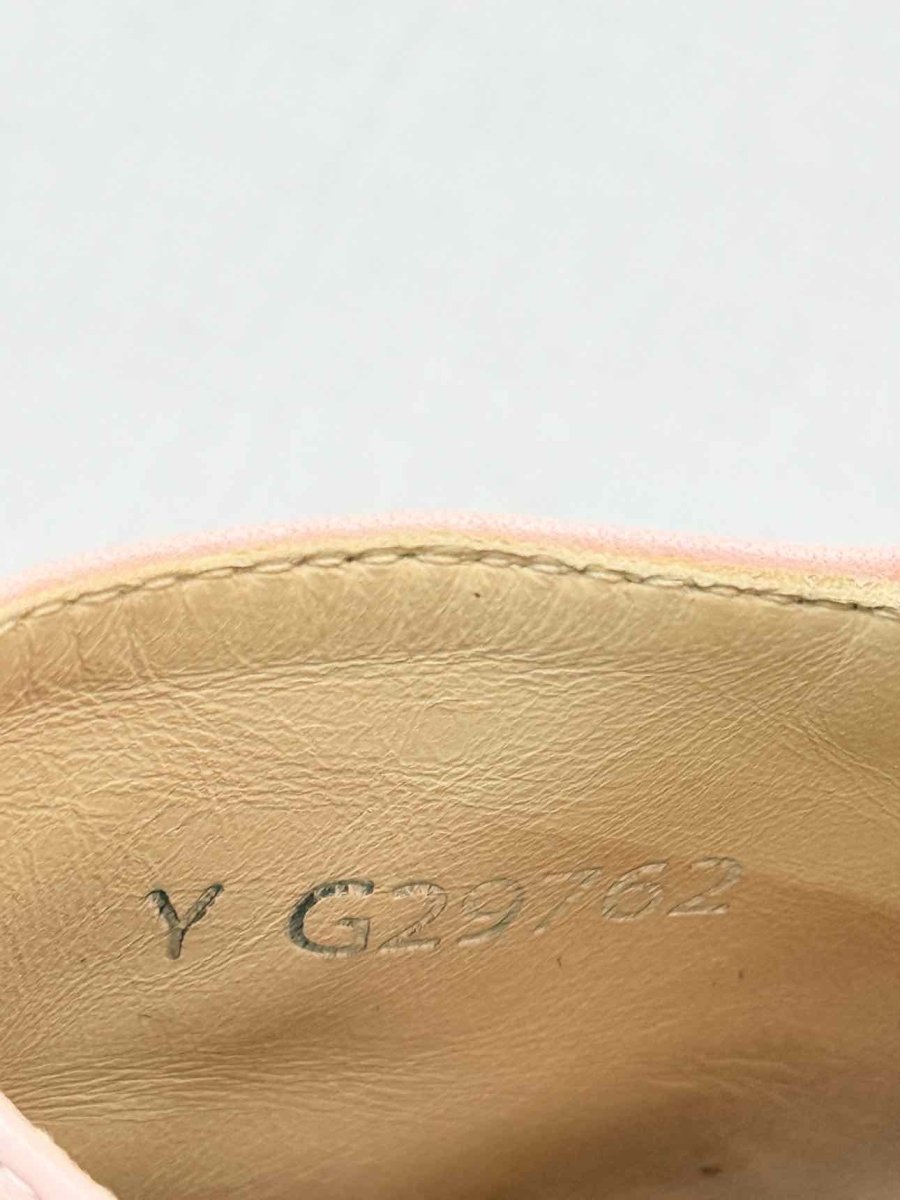 Pre - loved CHANEL Espadrille Pink Size EU 38 Flats at Reems Closet