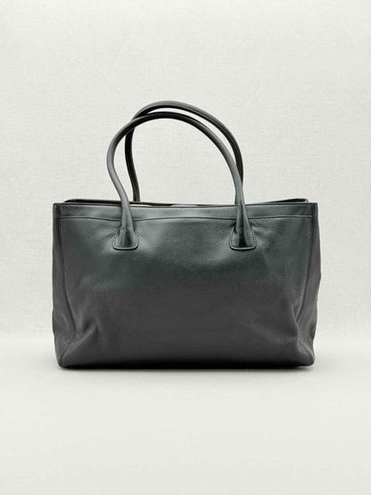 Pre - loved CHANEL Executive Cerf Black Tote Bag at Reems Closet