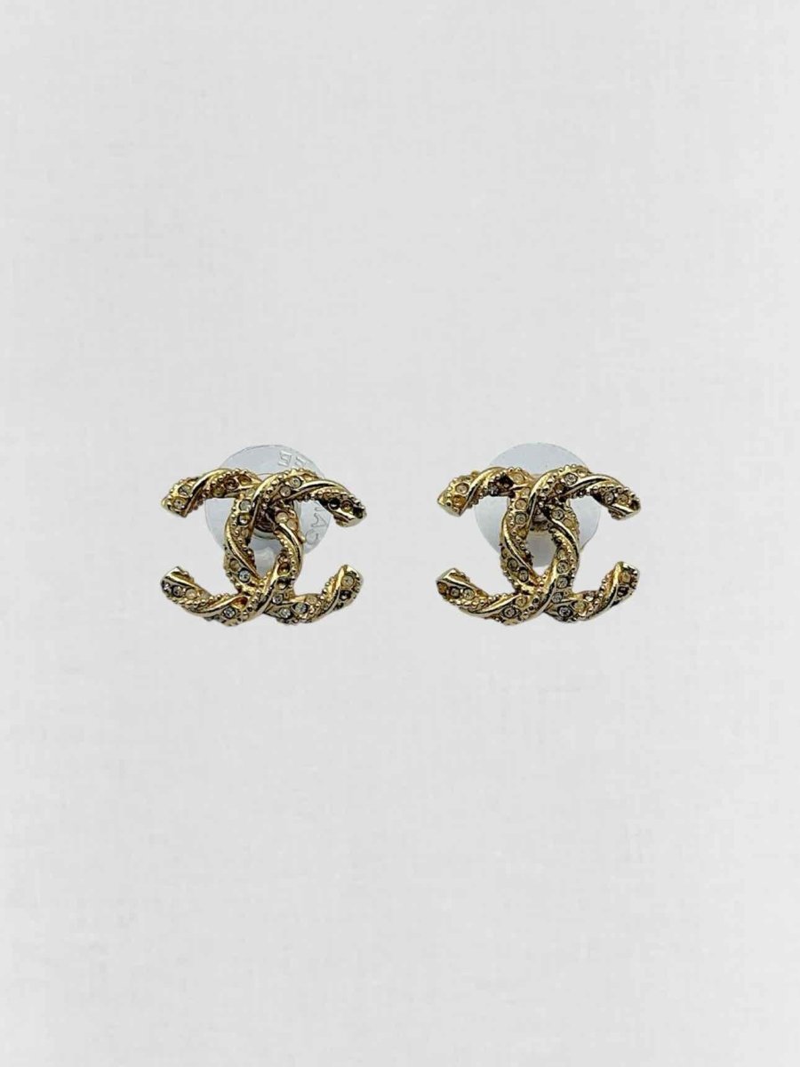 Pre - loved CHANEL Fashion Earrings at Reems Closet