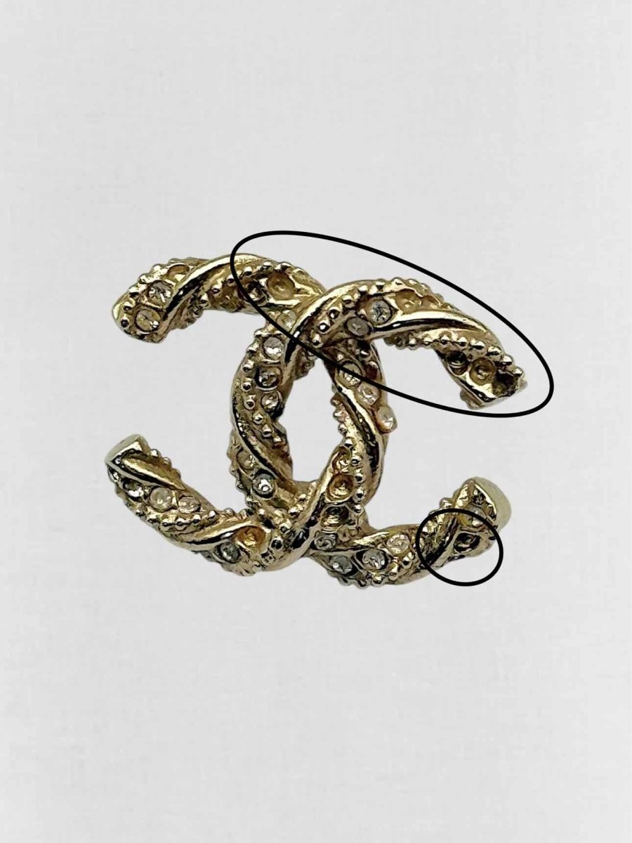 Pre - loved CHANEL Fashion Earrings at Reems Closet