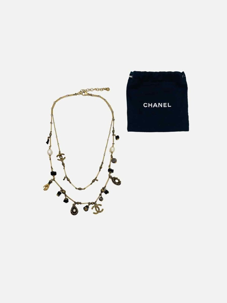 Pre-loved CHANEL Fashion Necklace at Reems Closet