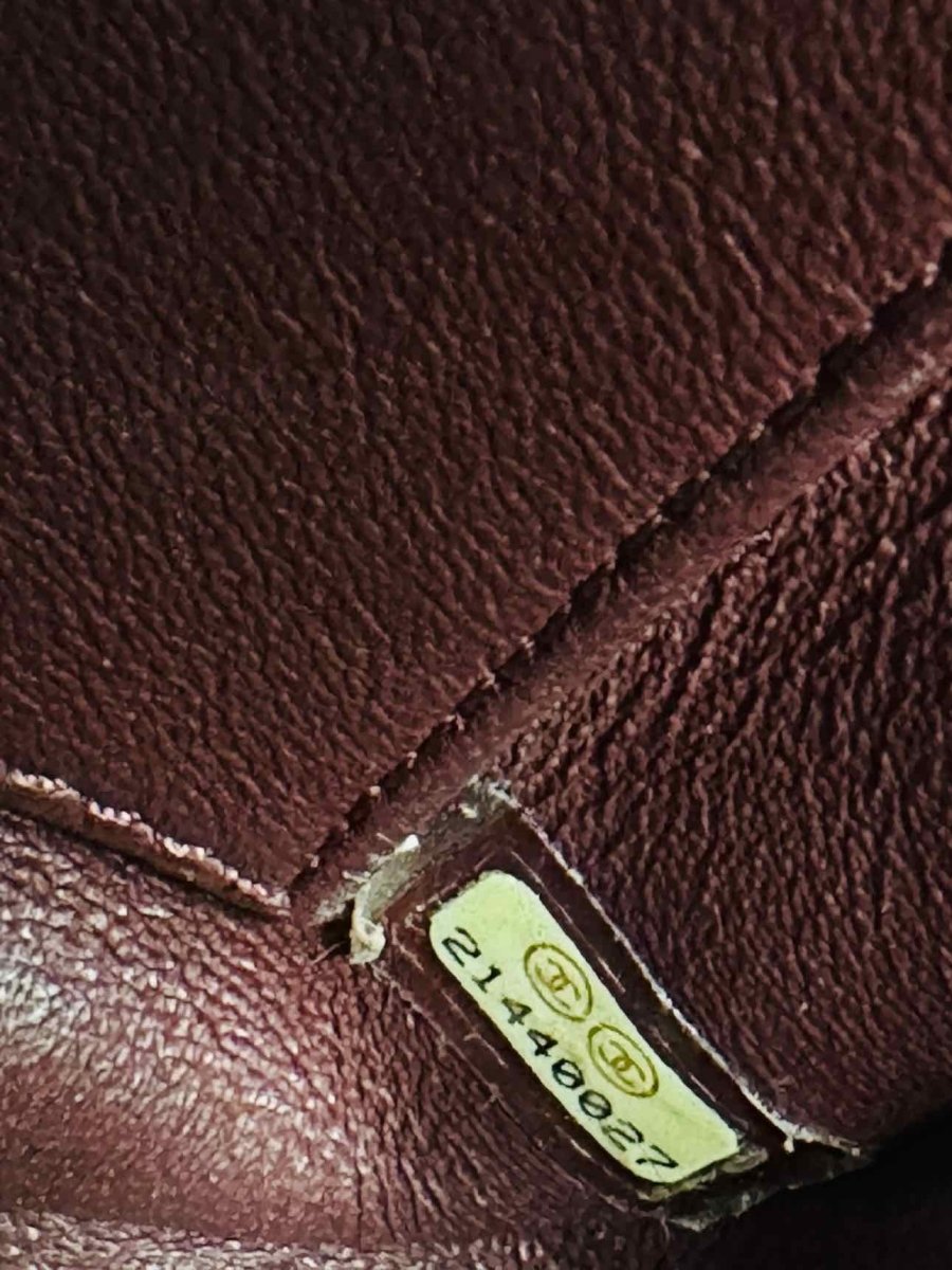 Pre - loved CHANEL Flap Black Crossbody at Reems Closet