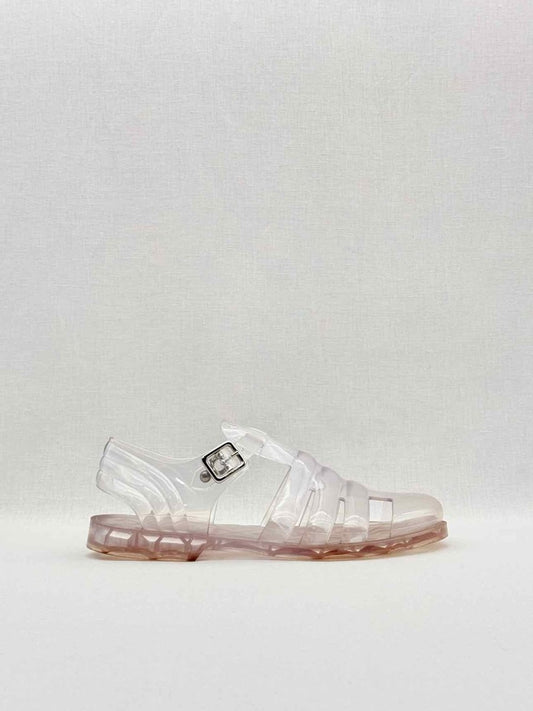 Pre - loved CHANEL Gladiator Transparent Size EU 40 Sandals at Reems Closet