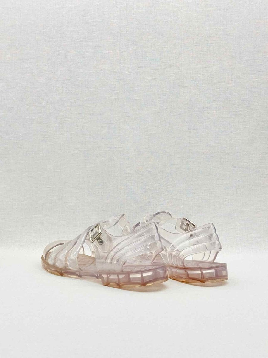 Pre - loved CHANEL Gladiator Transparent Size EU 40 Sandals at Reems Closet