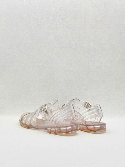 Pre - loved CHANEL Gladiator Transparent Size EU 40 Sandals at Reems Closet