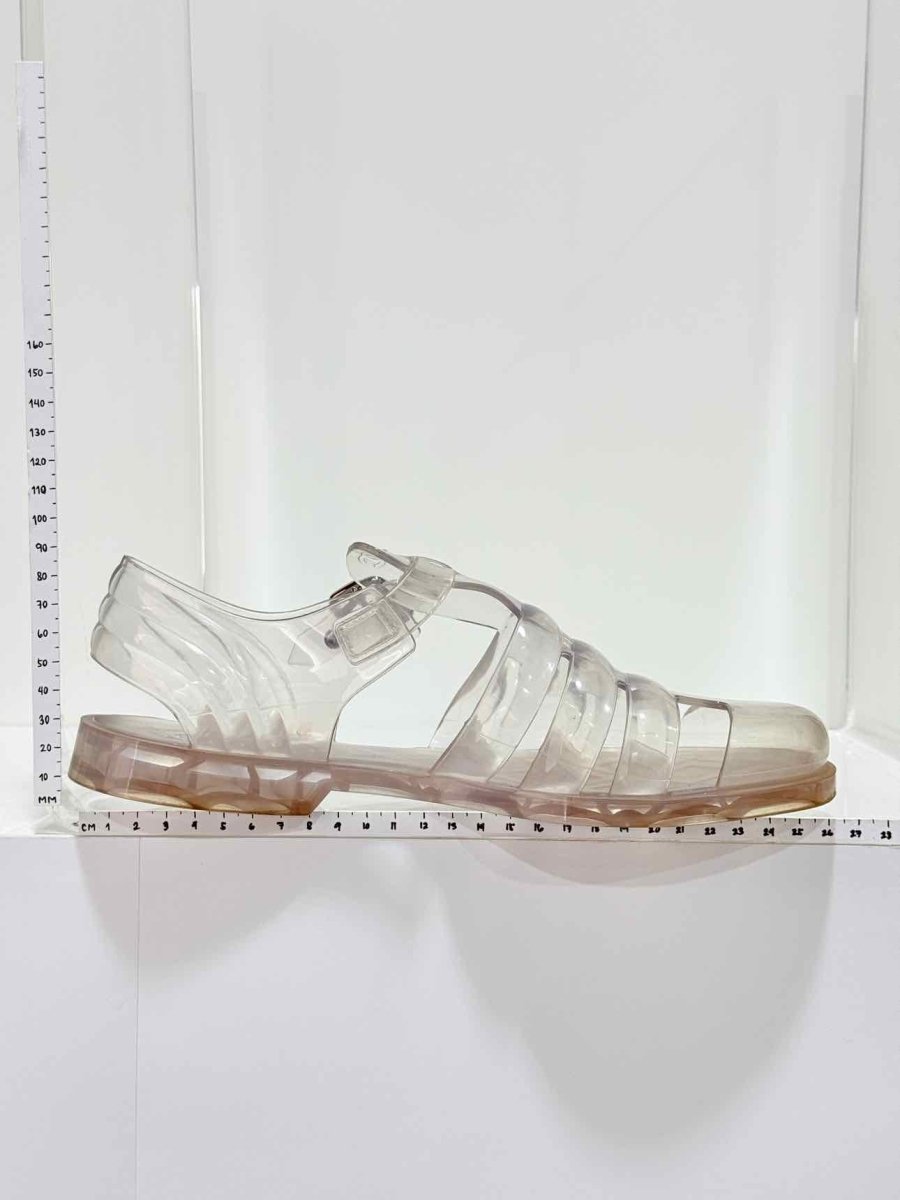 Pre - loved CHANEL Gladiator Transparent Size EU 40 Sandals at Reems Closet