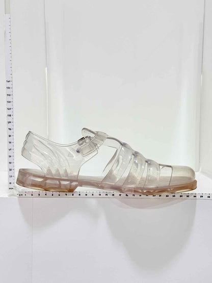 Pre - loved CHANEL Gladiator Transparent Size EU 40 Sandals at Reems Closet