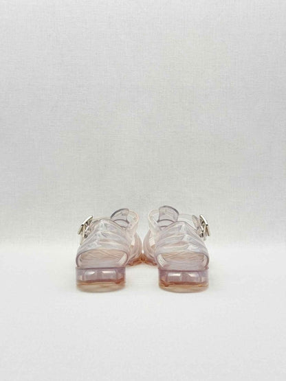 Pre - loved CHANEL Gladiator Transparent Size EU 40 Sandals at Reems Closet