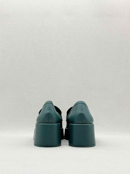 Pre - loved CHANEL Green Size EU 39 Loafers at Reems Closet