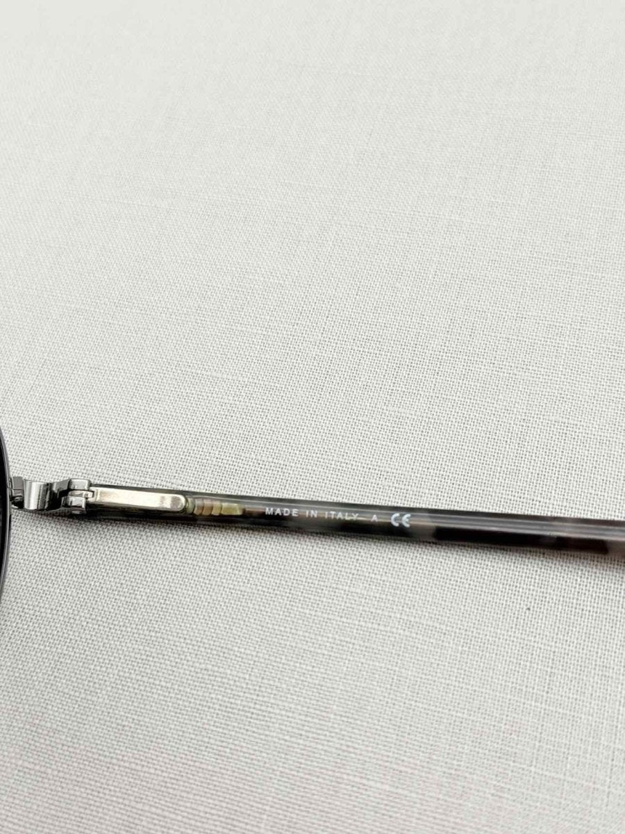 Pre - loved CHANEL Gun Metal Sunglasses at Reems Closet