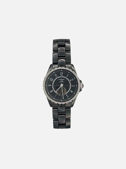 Pre-loved CHANEL J12 Black Watch from Reems Closet