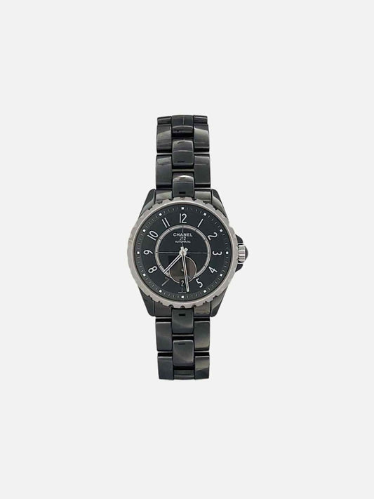 Pre-loved CHANEL J12 Black Watch from Reems Closet