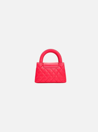 Pre - loved CHANEL Kelly Shopper Pink Top Handle at Reems Closet