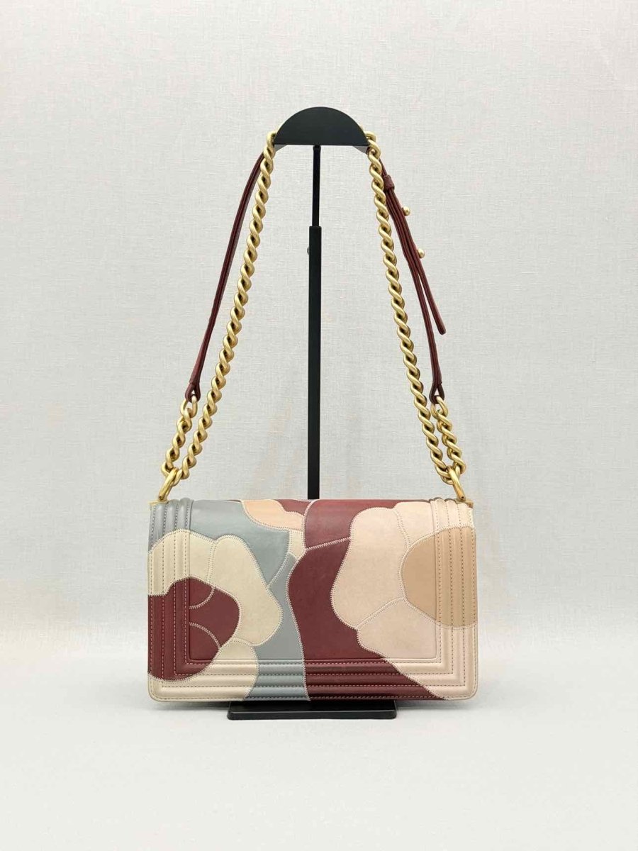 Pre - loved CHANEL Limited Edition Pink Multicolor Shoulder Bag at Reems Closet