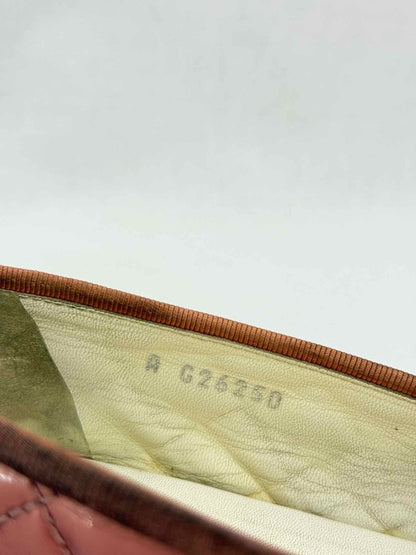 Pre - loved CHANEL Metallic Pink Quilted Size EU 40 Ballerinas at Reems Closet