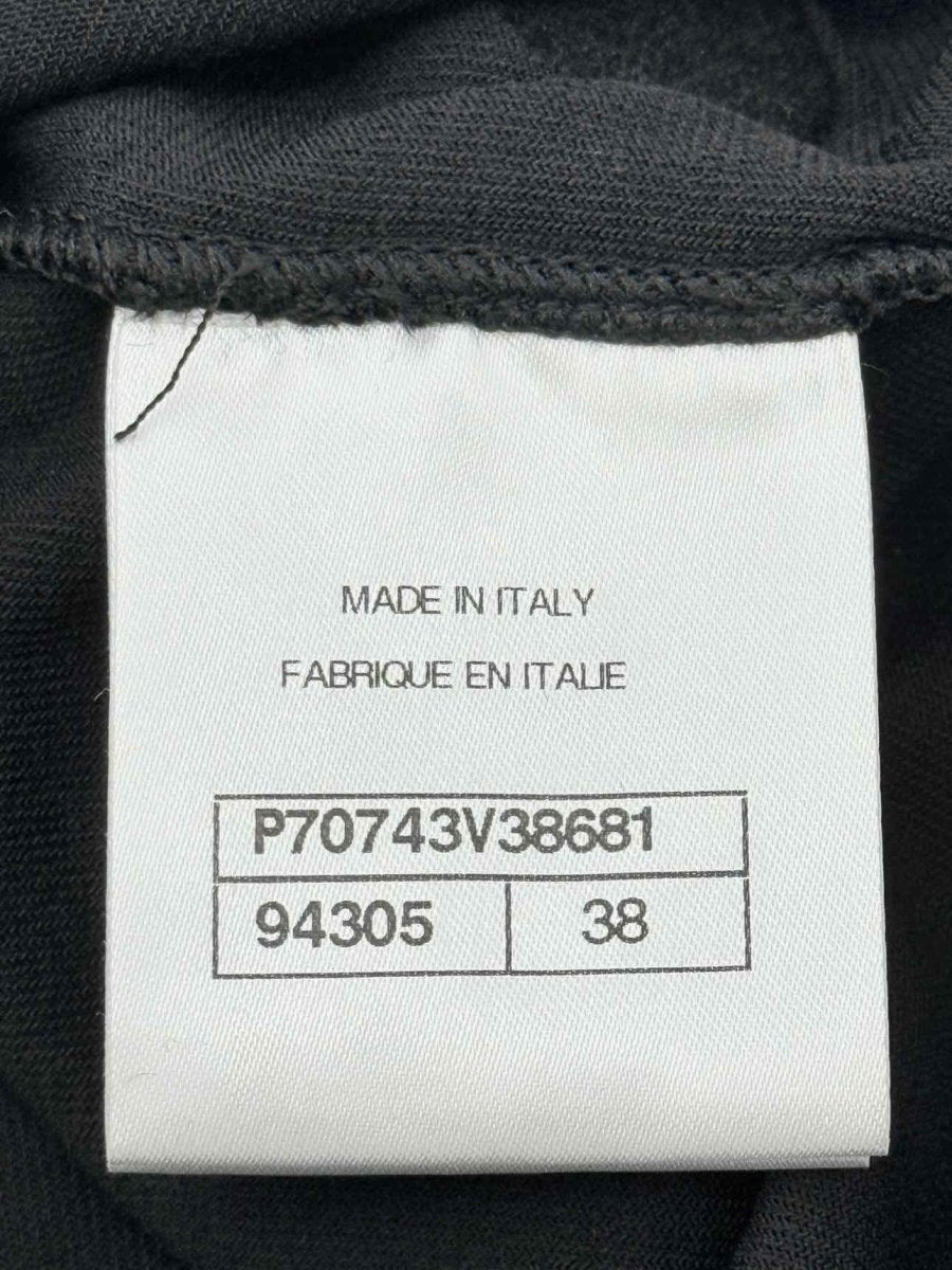 Pre - loved CHANEL Metiers d'arts Black Size US 6 Top at Reems Closet