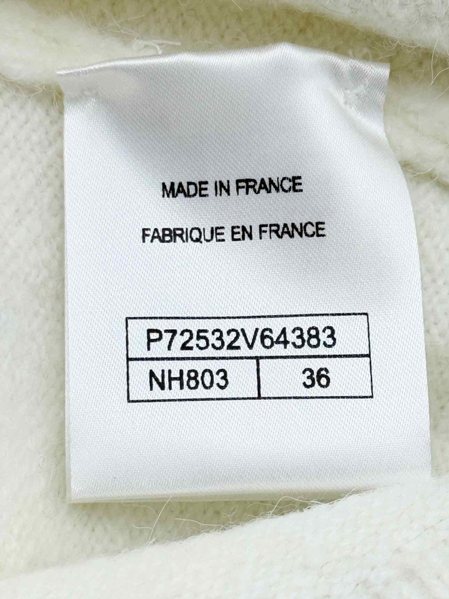 Pre - loved CHANEL Off - white Size US 0 Tank Top at Reems Closet