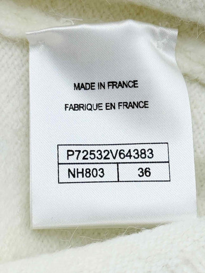 Pre - loved CHANEL Off - white Size US 0 Tank Top at Reems Closet