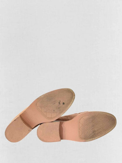 Pre - loved CHANEL Pink Size EU 37.5 Loafers at Reems Closet