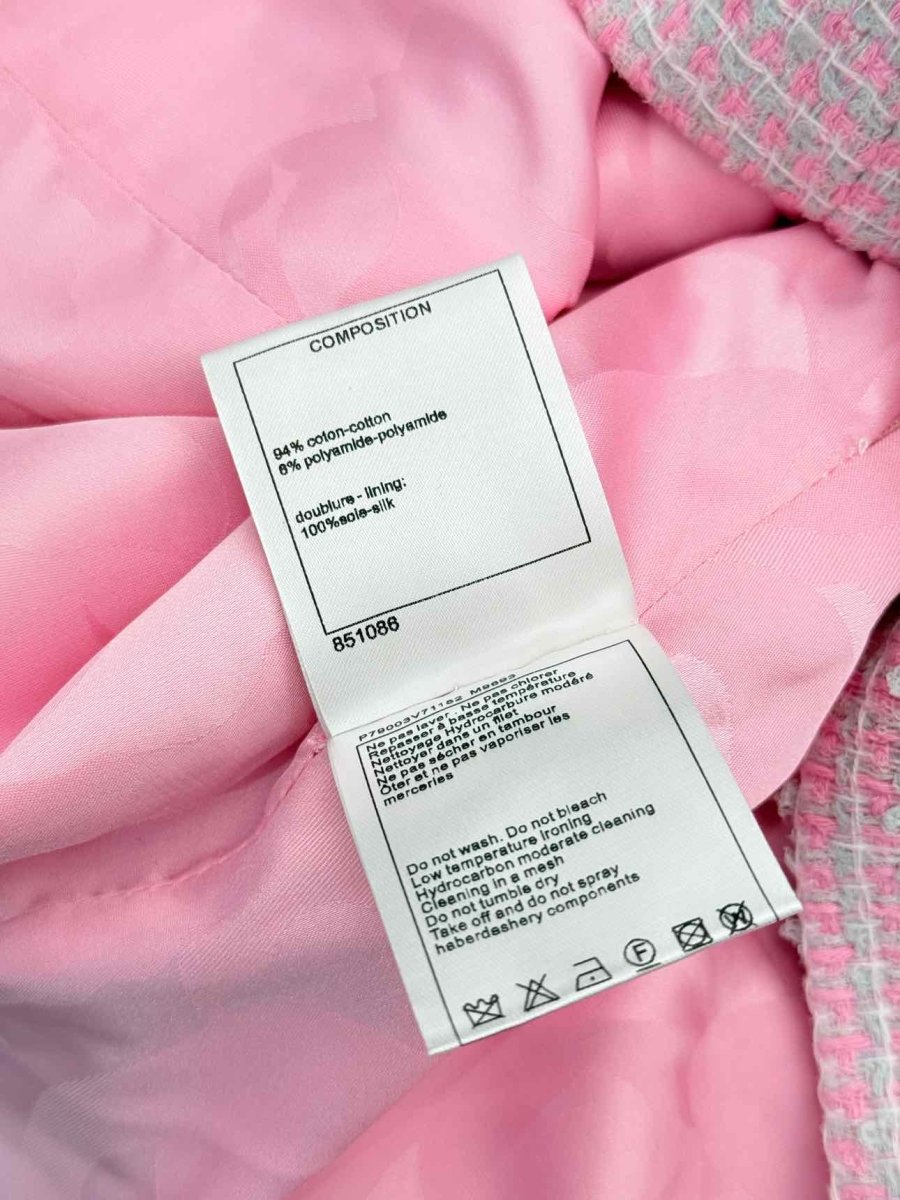 Pre-loved CHANEL Pink Size US 4 Mini Skirt at Reems Closet