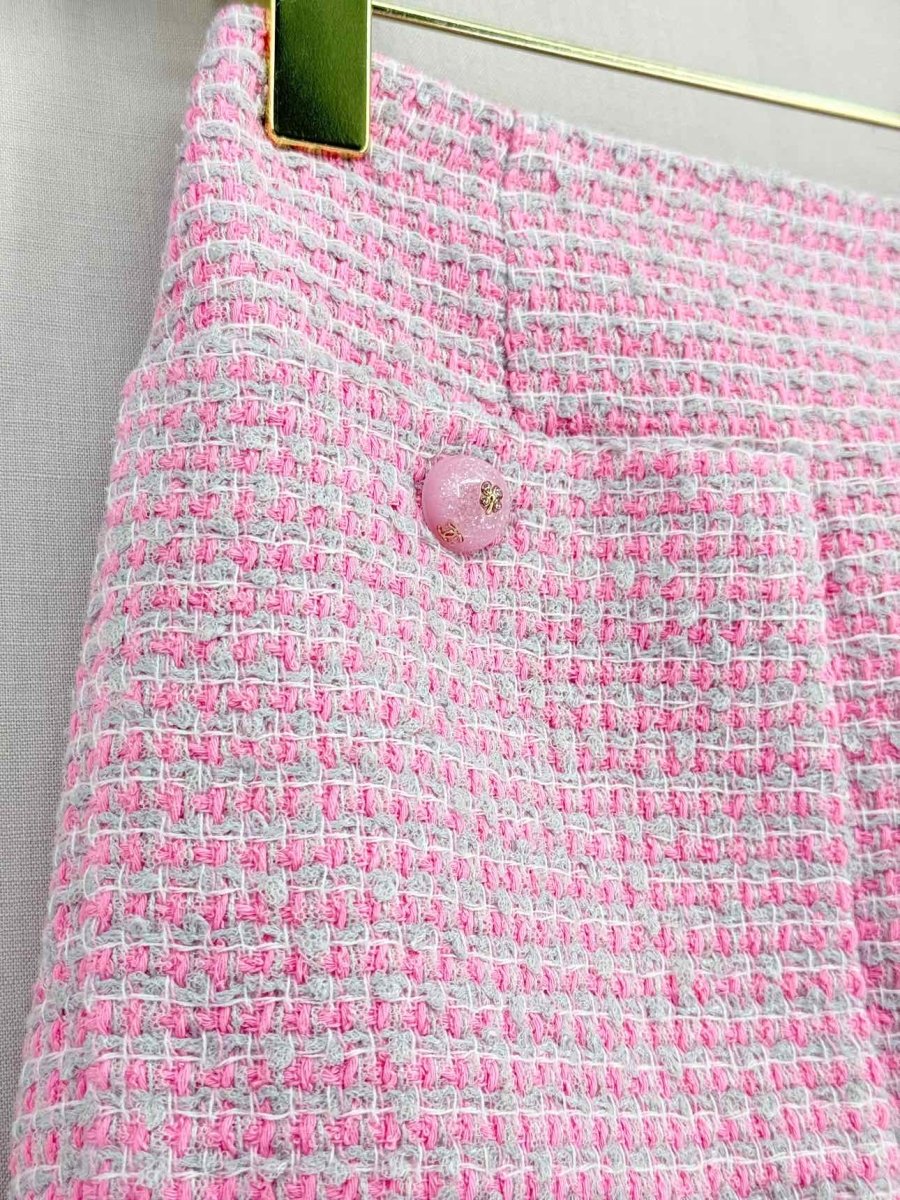 Pre-loved CHANEL Pink Size US 4 Mini Skirt at Reems Closet
