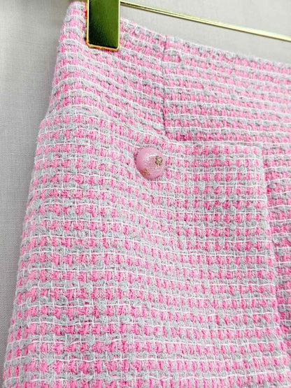 Pre-loved CHANEL Pink Size US 4 Mini Skirt at Reems Closet