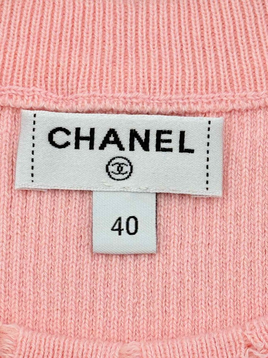 Pre - loved CHANEL Pink Size US 4 Tank Top at Reems Closet