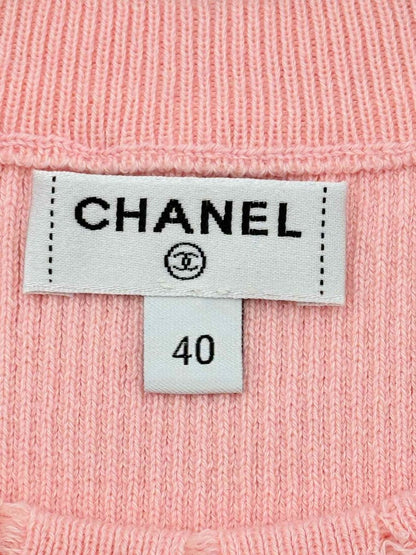 Pre - loved CHANEL Pink Size US 4 Tank Top at Reems Closet