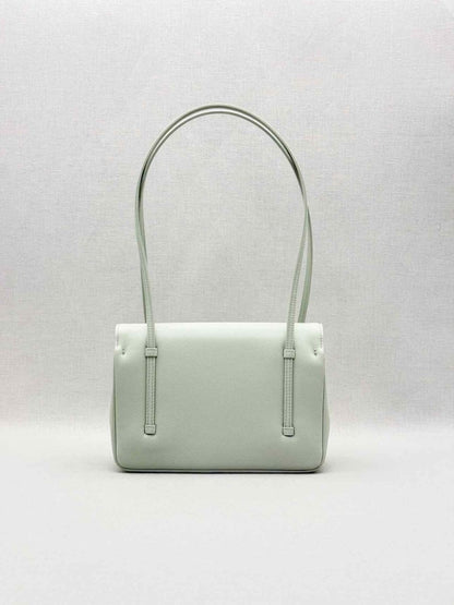 Pre-loved CHANEL Preppy Coco Pastel Green Shoulder Bag at Reems Closet