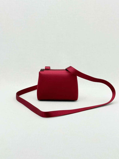 Pre - loved CHANEL Red Shoulder Bag at Reems Closet