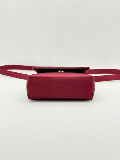 Pre - loved CHANEL Red Shoulder Bag at Reems Closet
