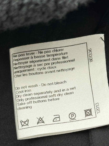 Pre - loved CHANEL Short Boxy Tweed Black Size US 8 Jacket at Reems Closet