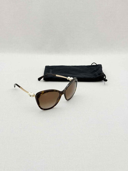 Pre-loved CHANEL Tortoise Brown Sunglasses at Reems Closet