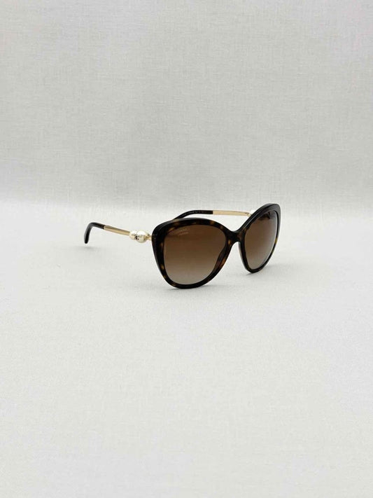 Pre-loved CHANEL Tortoise Brown Sunglasses at Reems Closet