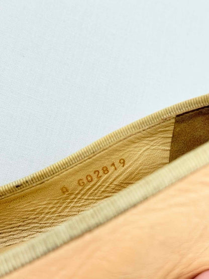 Pre - loved CHANEL Two Tone Beige & Black Size EU 36.5 Ballet Flats at Reems Closet