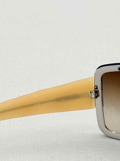 Pre-loved CHANEL Vintage Beige Sunglasses at Reems Closet