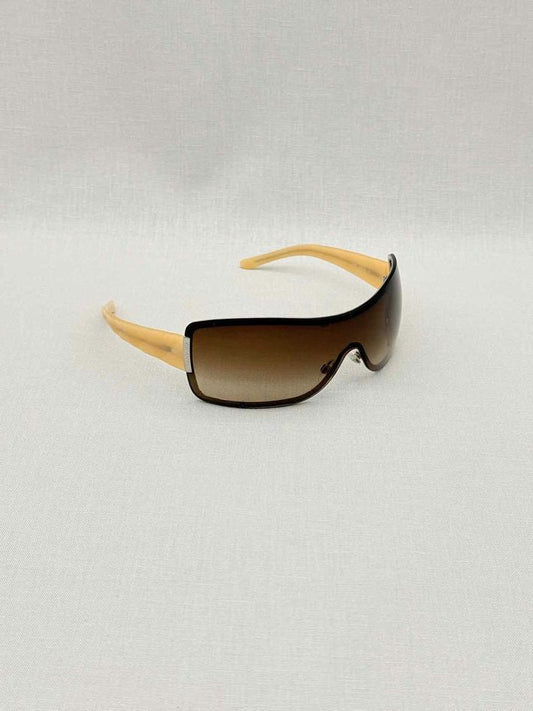 Pre-loved CHANEL Vintage Beige Sunglasses at Reems Closet