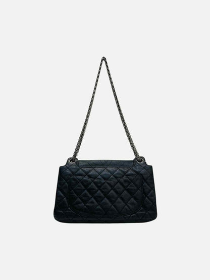 Pre - loved CHANEL Vintage Black Quilted Shoulder Bag at Reems Closet