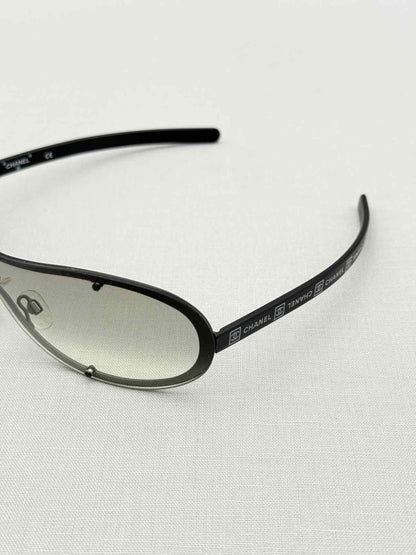 Pre-loved CHANEL Vintage Brown Sunglasses at Reems Closet