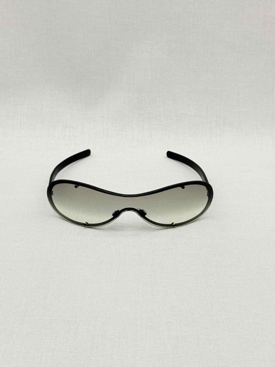 Pre-loved CHANEL Vintage Brown Sunglasses at Reems Closet