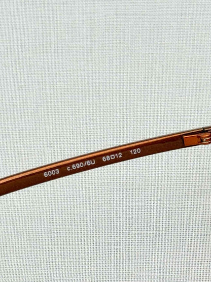 Pre-loved CHANEL Vintage Orange Sunglasses at Reems Closet